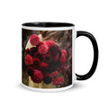 Red Dahlias Mug - Fruit Hill Flowers